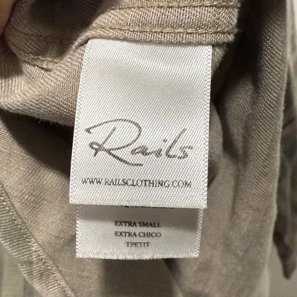 Rails Marcel Embroidered Camo Shirt Women’s XS - Picture 5 of 6